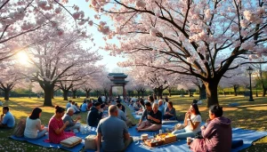 Przeczytaj więcej o artykule Hanami Japonia – co to jest święto kwitnącej wiśni i jak je obchodzić?
